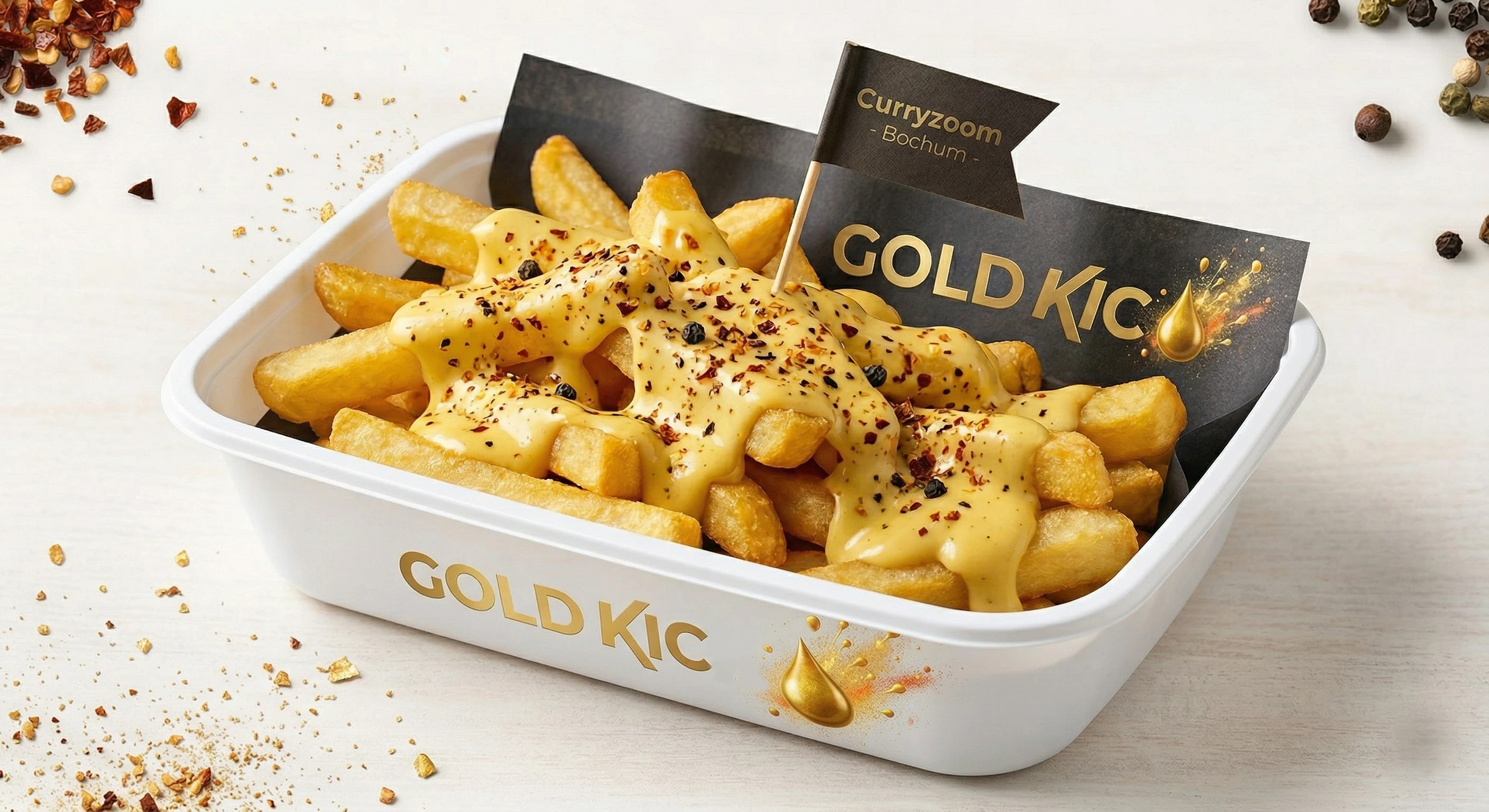 KIC Soße Holländische Soße für Pommes Currywurst